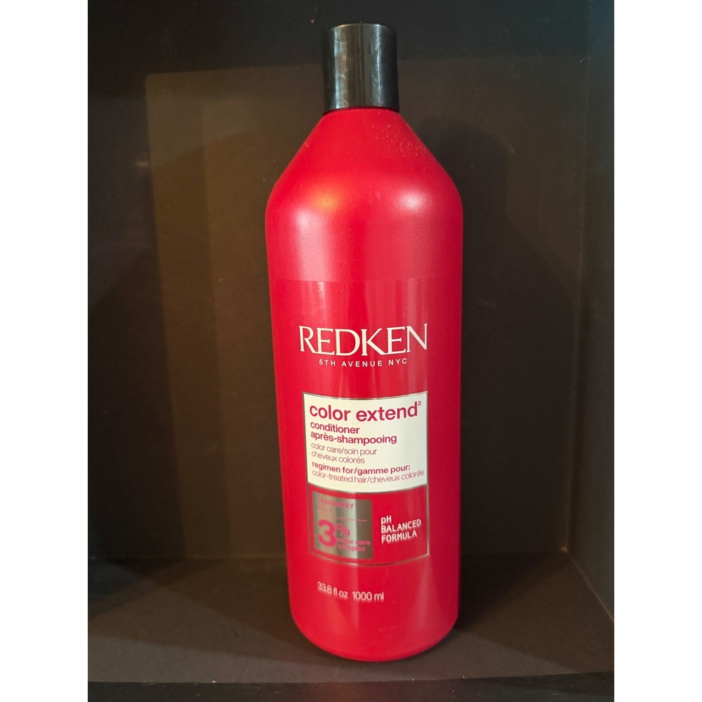 Redken Color Extend Conditioner 3% Color Care Complex pH Balanced 1 liter 33.8oz